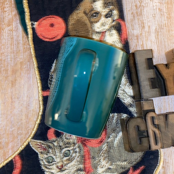 🆕☕️🧜‍♀️STARBUCKS 10oz. 2020 Coffee Mug in Hunter Green. - Picture 7 of 8